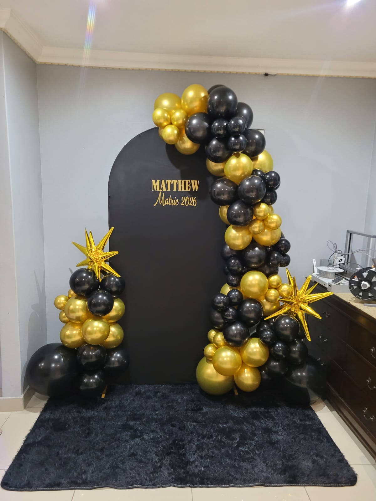 Charli & B event setup